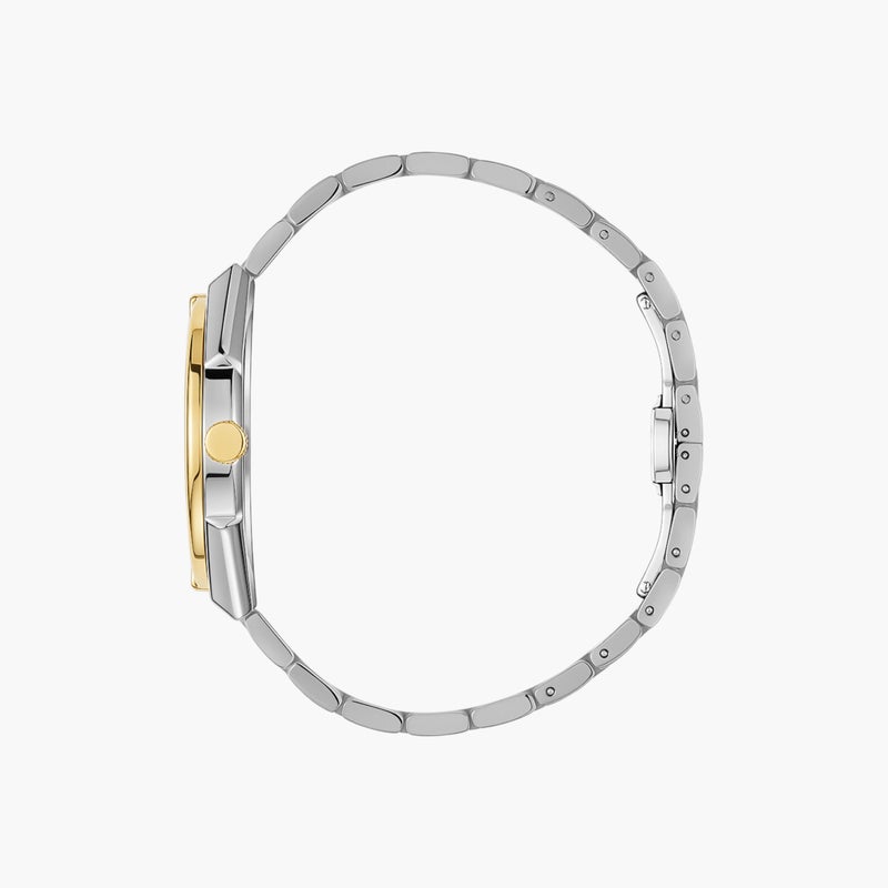 OMAX Two-Tone Stainless Steel Watch for Men - Image 3